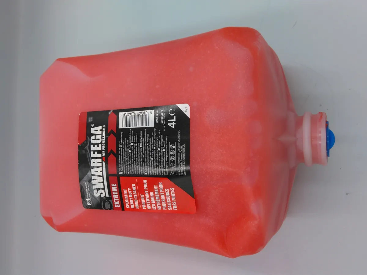 Swarfega SHDALTR Extreme Heavy Duty Hand Cleaner 4L Natural Scrub, Gentle Skin
