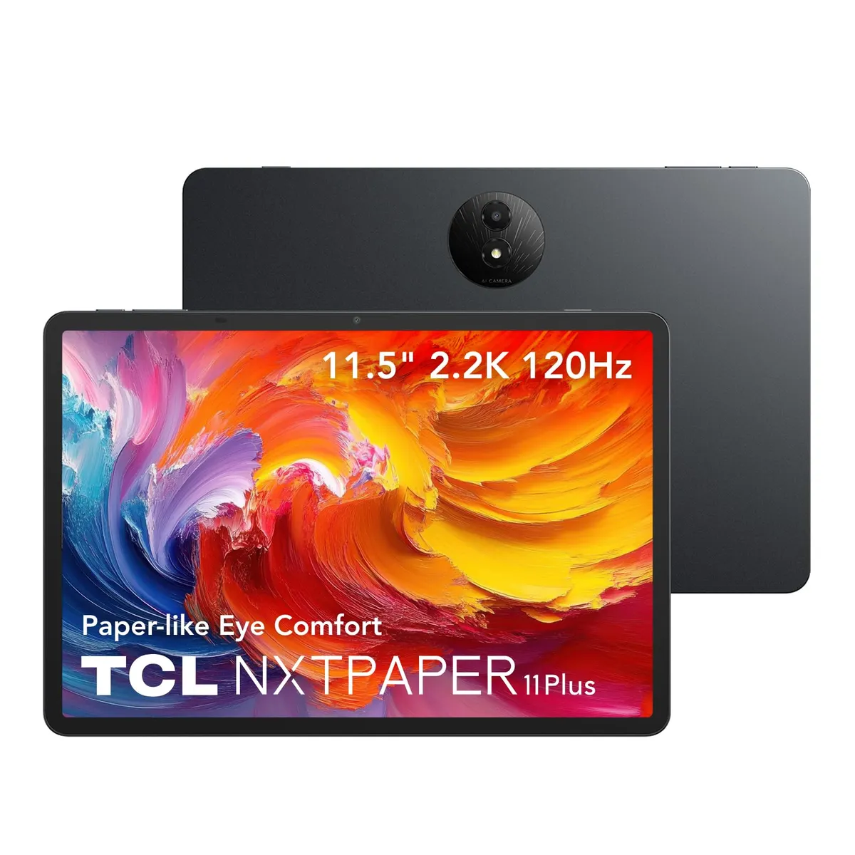 TCL NXTPAPER 11 Plus Tablet 11.5" 2.2K 120Hz 8GB+256GB Dark Gray Eye Comfort