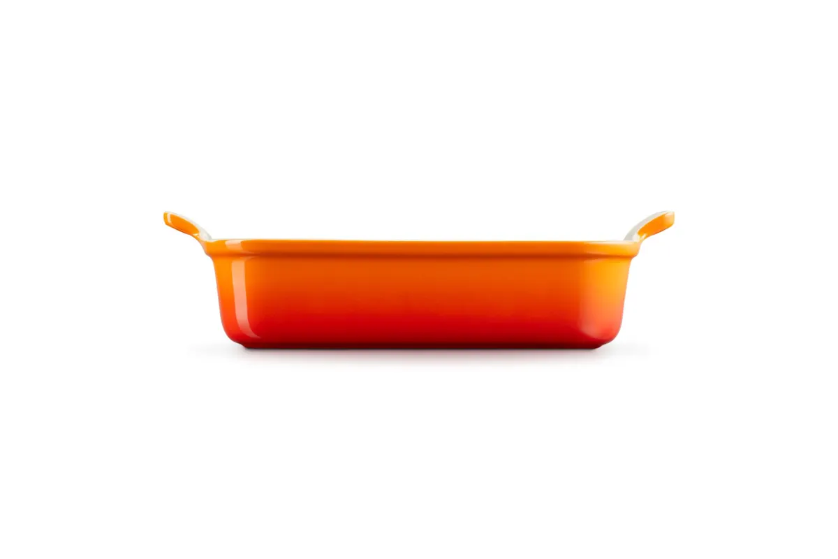 Le Creuset Heritage Rectangular Dish Stoneware 26 cm 2.4 Litre Volcanic