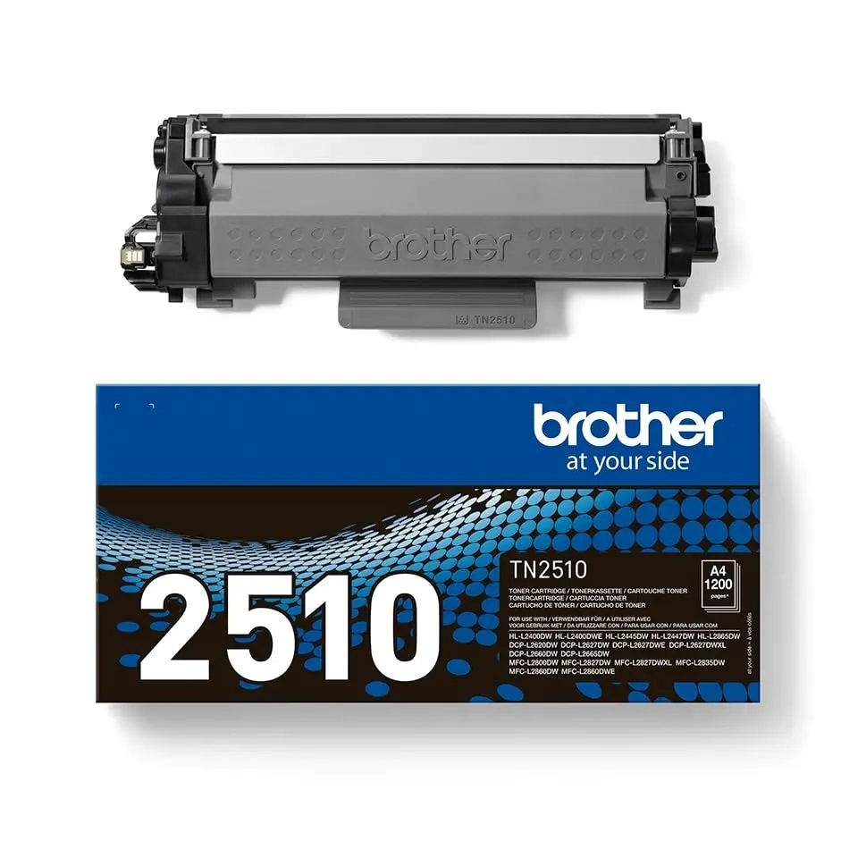 Brother TN-2510 Black Toner Cartridge Standard Yield Genuine