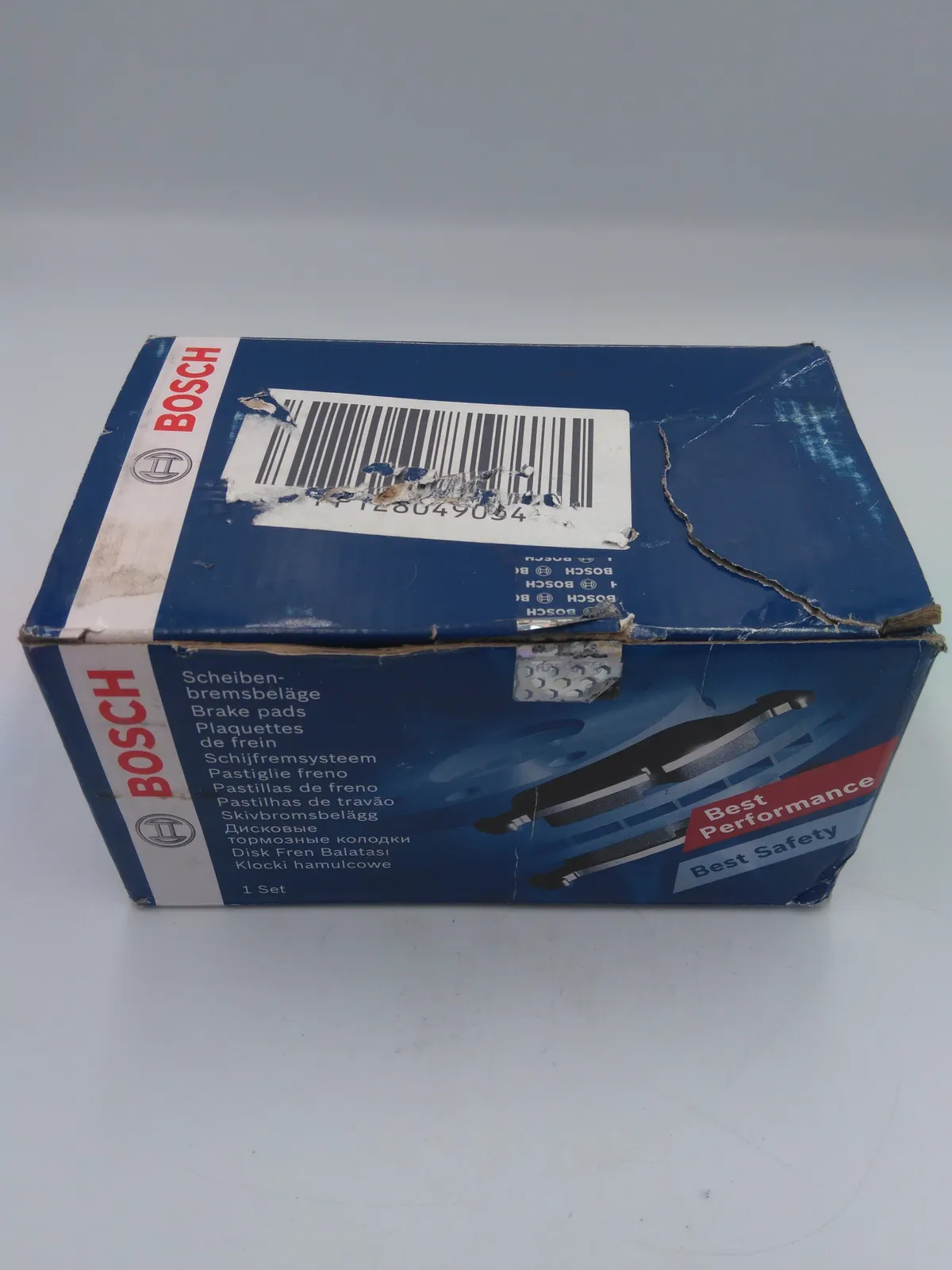 Bosch BP1505 Brake Pads Front Axle (4 Pads) (NO BOLTS)