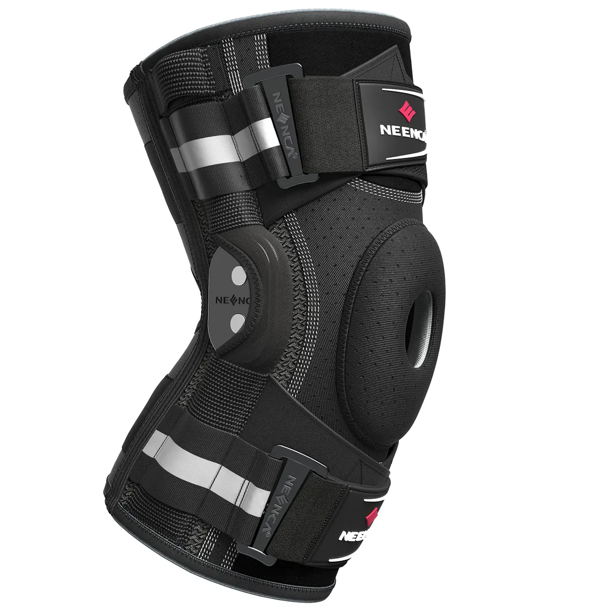 NEENCA Adjustable Hinged Knee Brace Support for Joint Pain/Arthritis/Meniscus