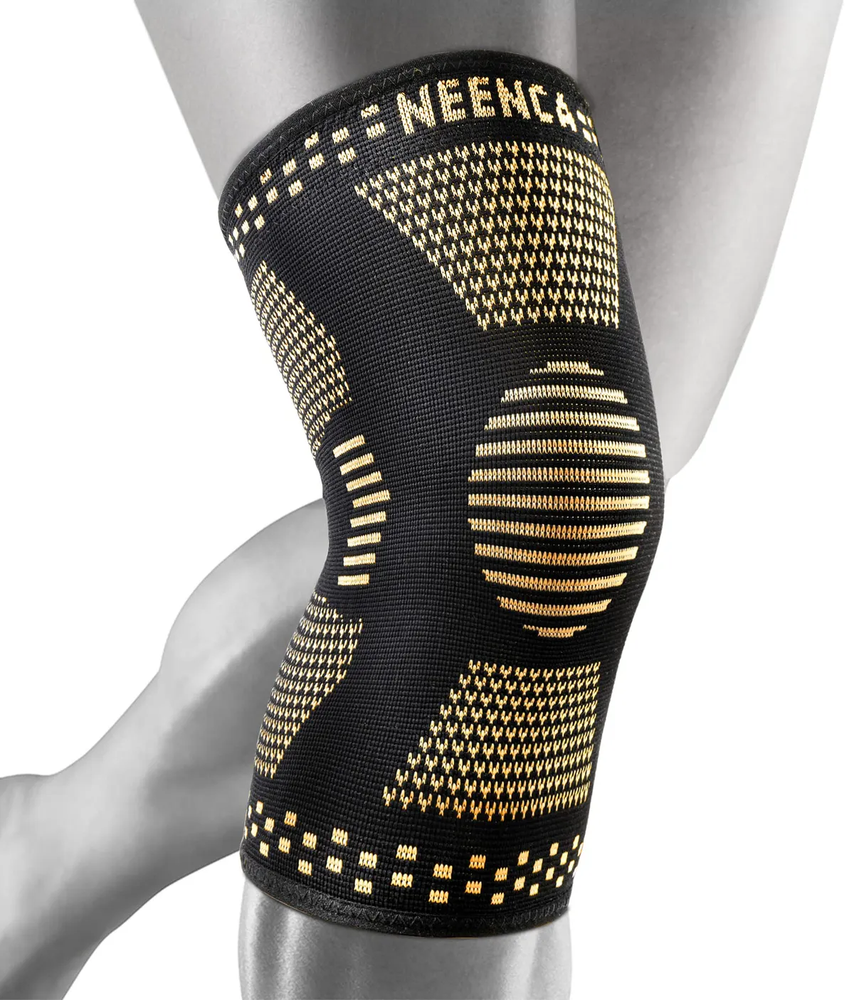 NEENCA Copper Knee Brace Pair Sleeves Compression Sports Arthritis Pain Relief