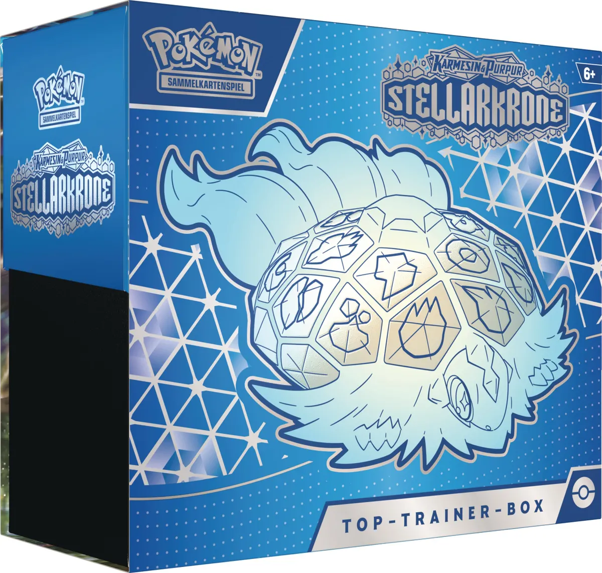 Pokémon TCG: Top Trainer Box Crimson & Purple - Stellar Crown (GERMAN)