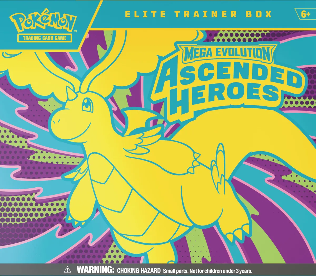 New Sealed Pokémon TCG: Mega Evolution Ascended Heroes Elite Trainer Box