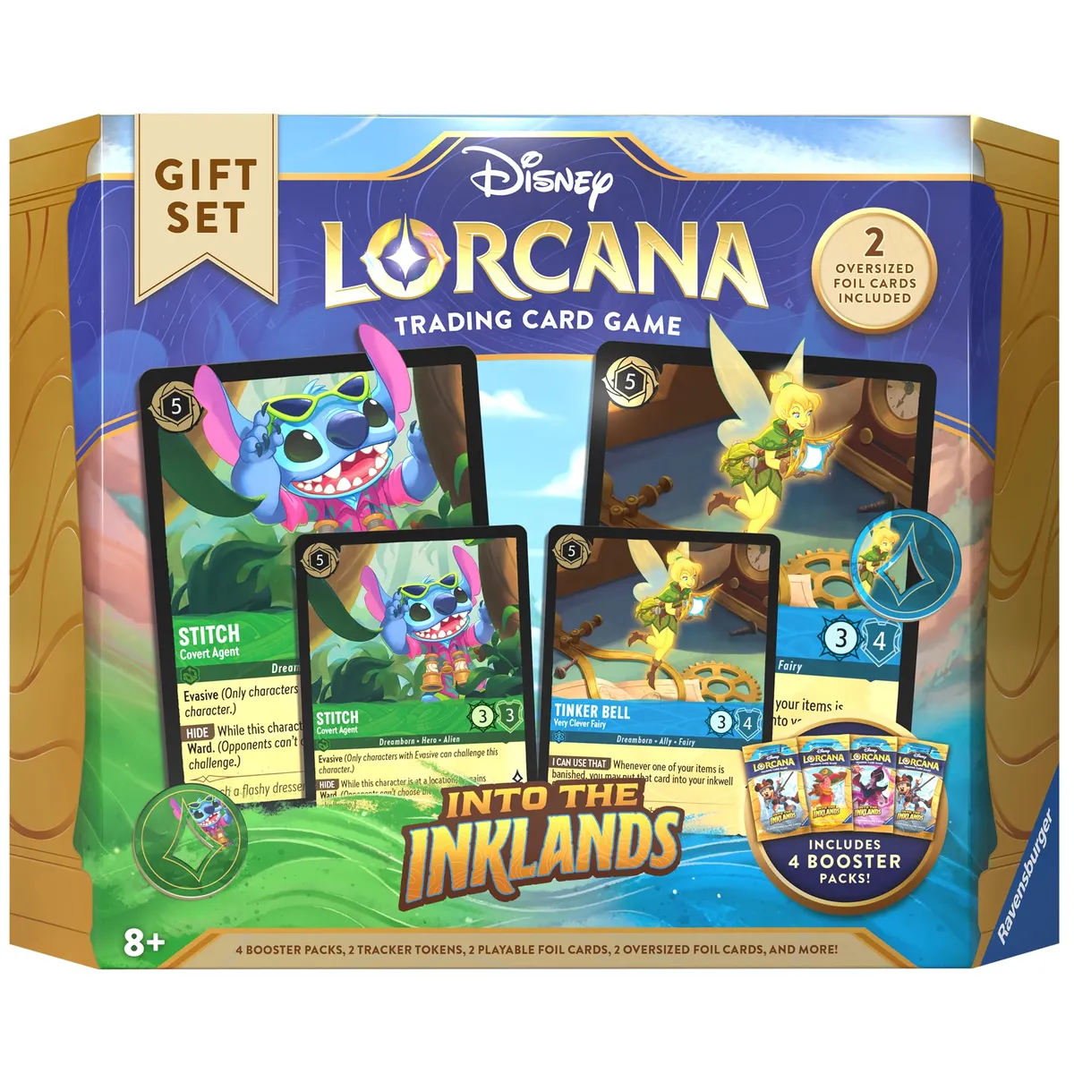 Ravensburger Disney Lorcana TCG Gift Set 3: Into The Inklands - Collectible