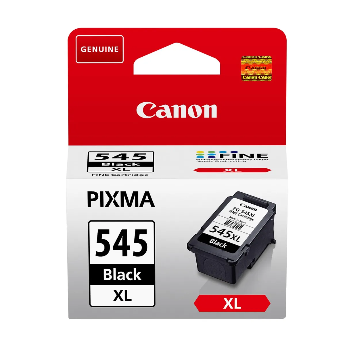 Canon PG-545XL Genuine Black High Yield Printer Ink Cartridge for Pixma