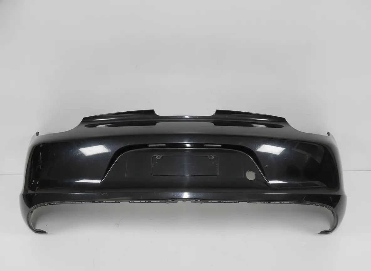 Porsche Boxster 981 Rear Bumper 2012-2016 Basalt Black Genuine OEM 98150541100
