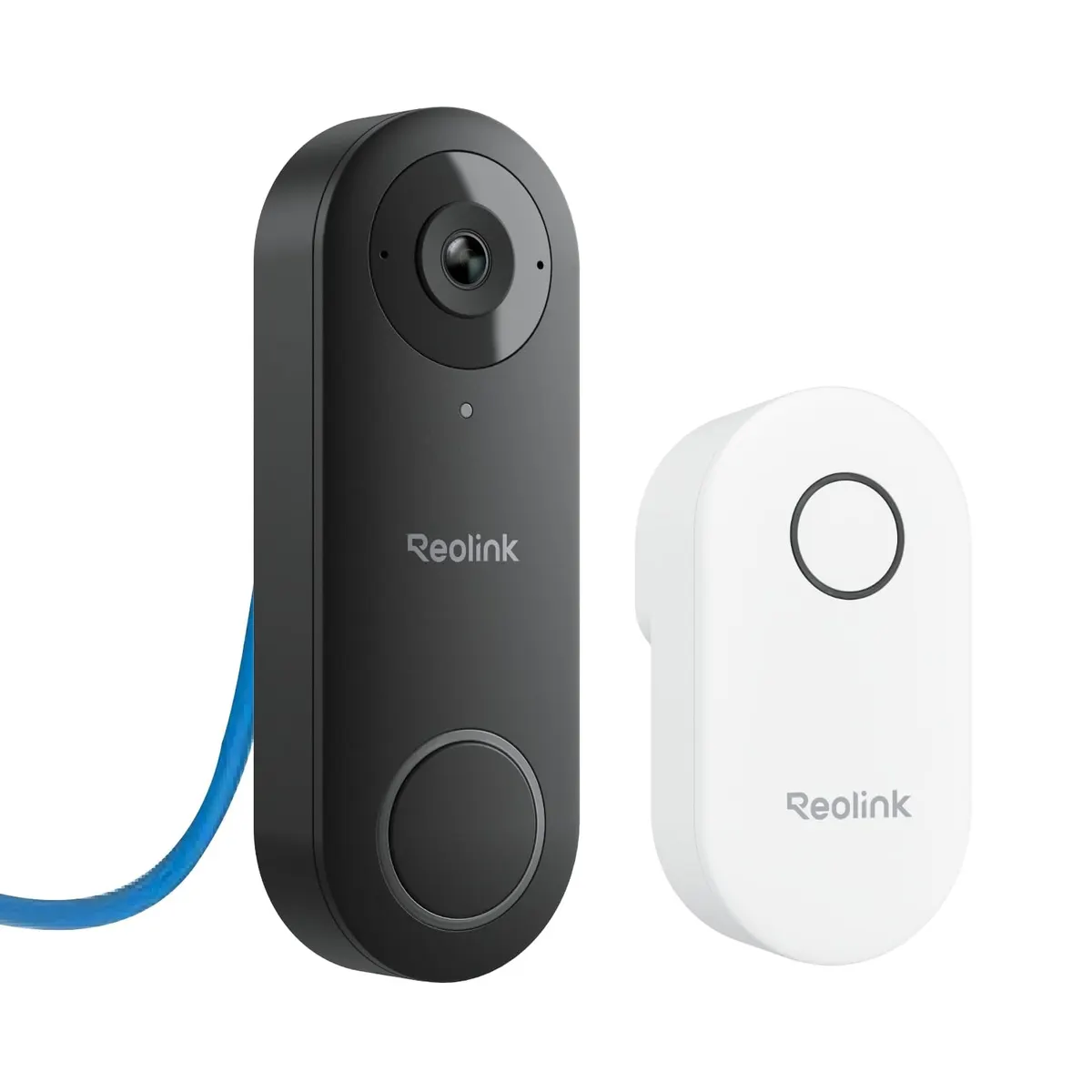 Reolink PoE Doorbell Camera Wired with Chime, 5MP HD Smart Video Doorbell