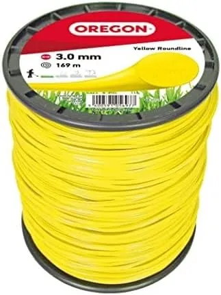Oregon Heavy Duty Round 3.0mm Strimmer Line Trimmer Wire 169m Yellow