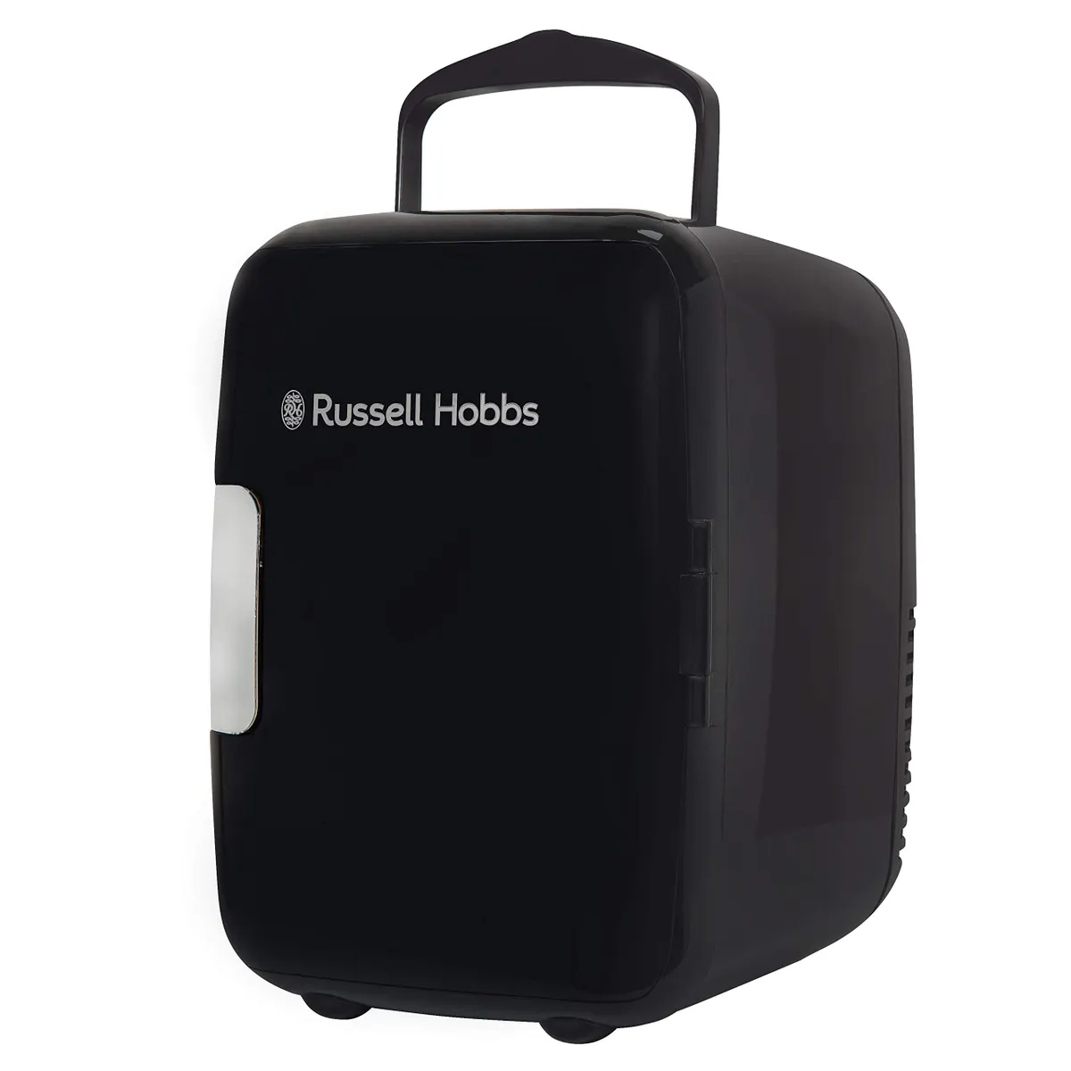 Russell Hobbs Mini Cooler 4L 6 Can Portable Warmer AC/DC Retro Black RH4CLR1001B