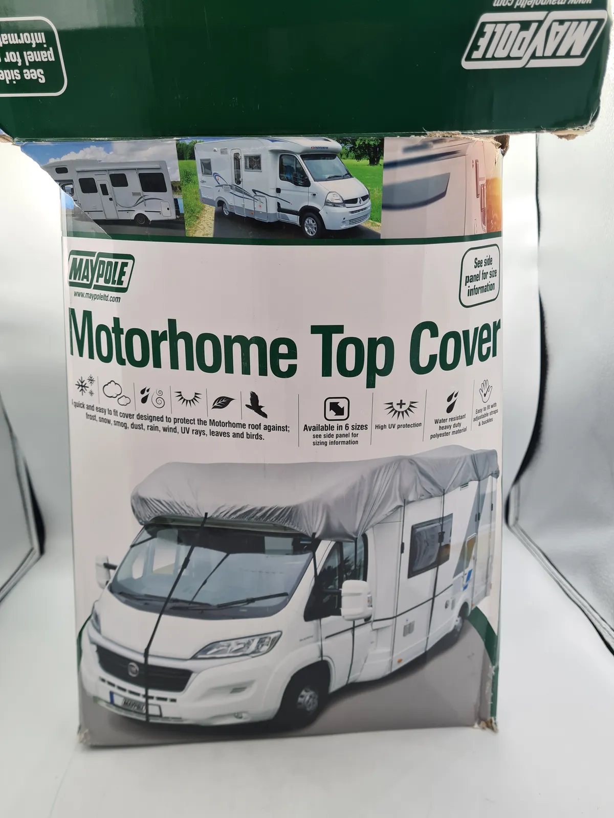 Maypole Motorhome Top Cover 7-7.5M 23-24.5ft Universal Fit MP9325 (Used Once)