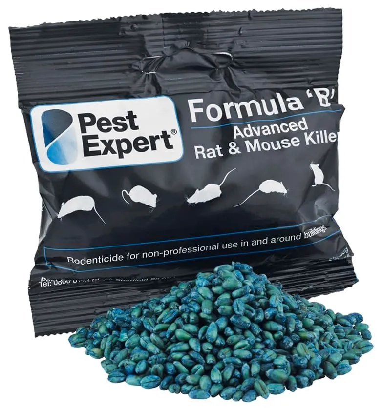 (15x 60g) Pest Expert Formula B+ Rat & Mouse Killer