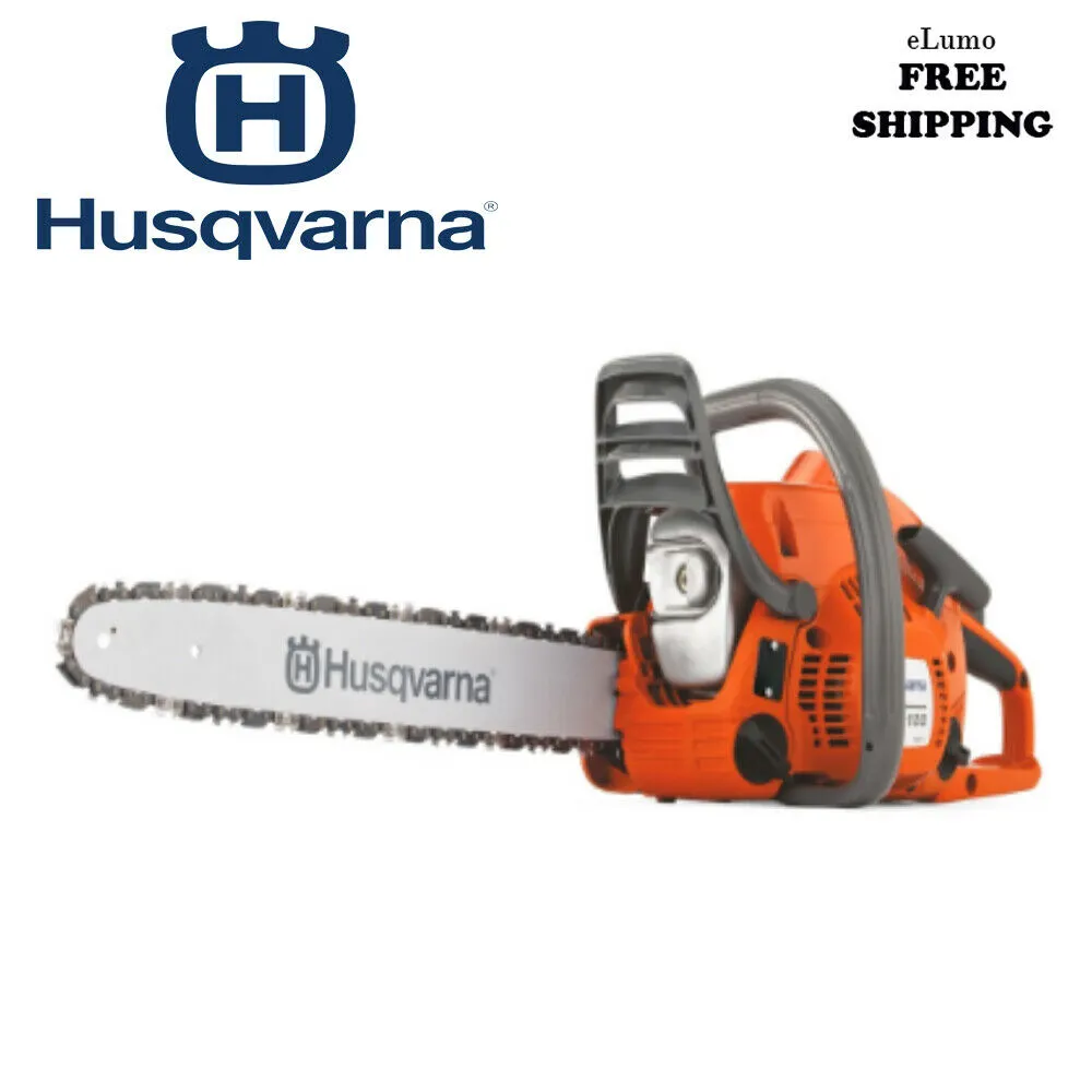 Petrol Chainsaw Husqvarna Tree Surgery Prune Cutter 2 Stroke Heavy Duty 35cm Bar