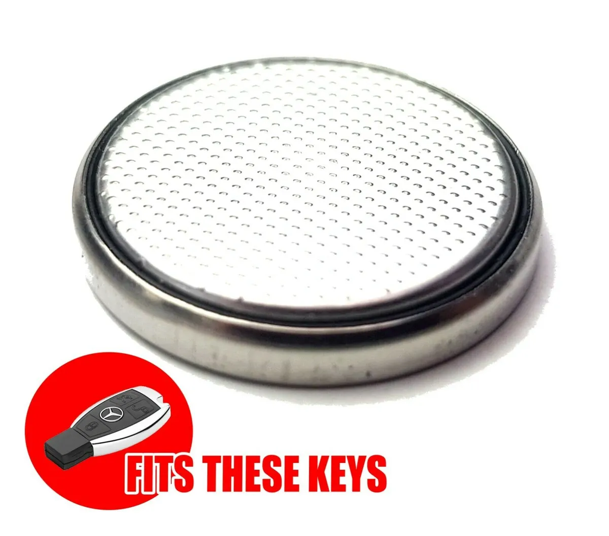 Mercedes C-Class, inc AMG Replacement Batteries for Key Fob / Remote (2 Battery)