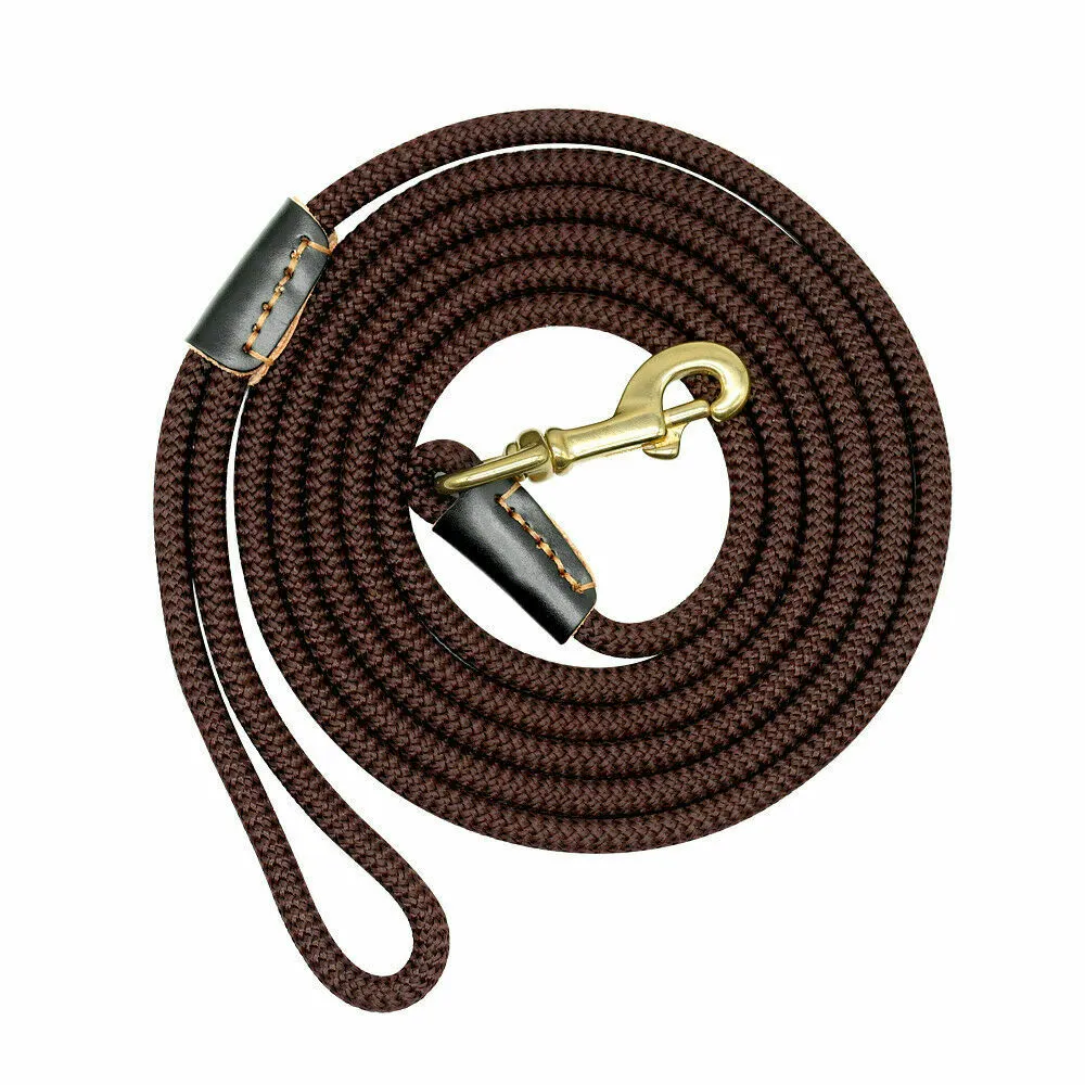 2 x Extra Long Dog & Horse Lunge Training Tracking Leash Lead Recall (5 Metre)