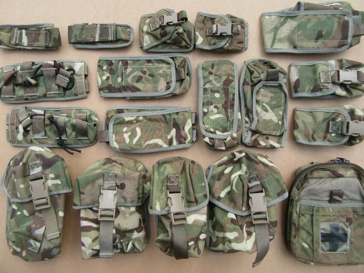 Osprey MTP MOLLE Webbing Pouch Set x18 Utility Medic Ammo Water UGL