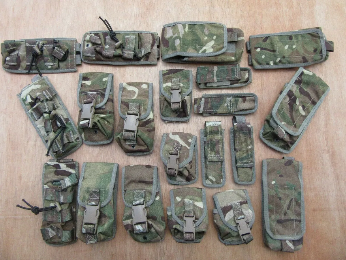Osprey MTP MOLLE Webbing Pouches x20 - Ammo, Frag, Smoke