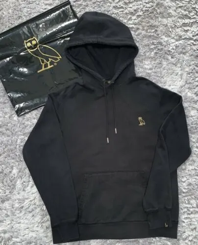 Drake Hoodie OVO Black Size Small 100% Genuine