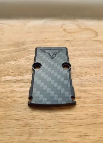 TTI Taran Tactical Innovations Carbon Fiber RMR Blanking Plate Airsoft Glock