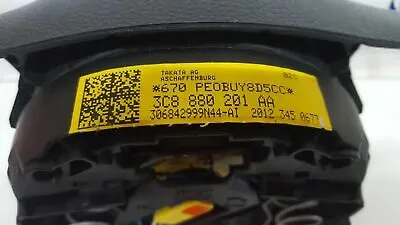 Volkswagen Passat B7 2010-2015 Steering Wheel Centre bag 3C8880201AA