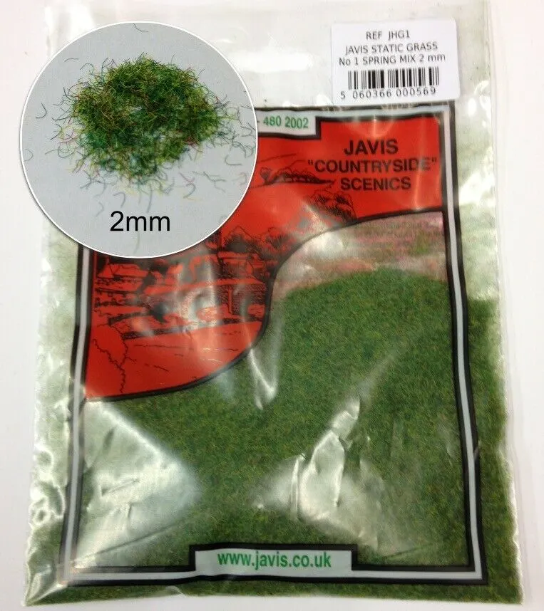 Javis Countryside Scenics Static Scatter (Fine Turf Light Green No 1 JFT1)