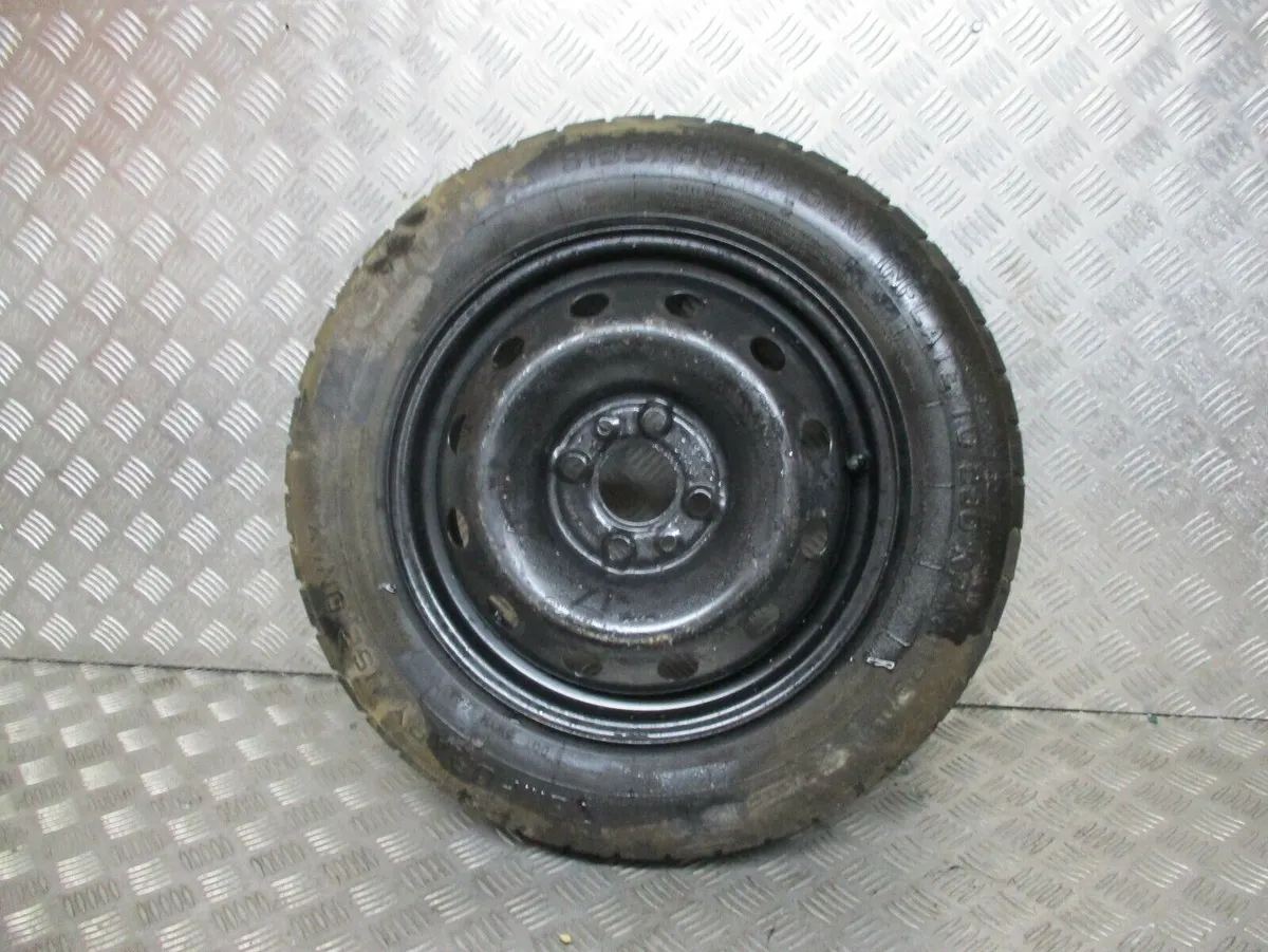2013 FIAT 500 SPARE SAVER WHEEL AND TYRE S135/80R14 OEM