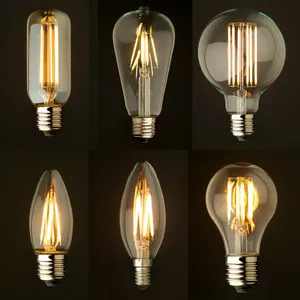 20 x Vintage Filament LED Edison Bulb Dimmable E27 Warm White 6W