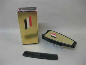 Vintage Avon Valet Brush & Comb Set With Box