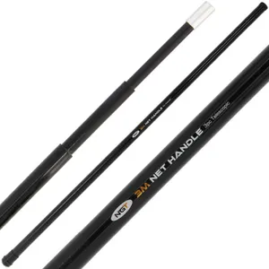 12 x 3M TELESCOPIC LANDING NET HANDLE 3 SECTIONS MATCH CARP POLE FISHING