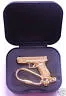 Glock Pistol Gold Plated Keyring in Presentation Box
