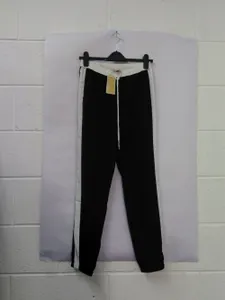Michael Michael Kors Black White Track Pants Trousers Sport Stripe NWT