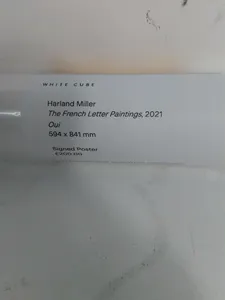 Harland Miller | Oui, The French Letter Paintings, 2021 | Signed Poster