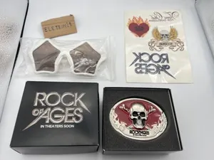 promo only boxed rock of ages tom cruise belt buckle Sunglasses &  Tattoos.