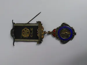 Vintage Grand Lodge Of England Sterling Silver & Enamel RAOB Medal Lodge 51;