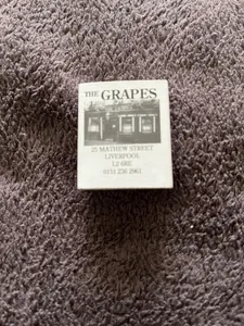 BEATLES FAVOURITE PUB - "THE GRAPES" MATHEW STREET, LIVERPOOL - PROMO MATCHES