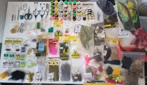 Large Fly Tying Job Lot