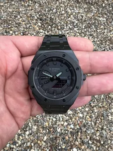 Casioak Custom Royal Oak Black Metal Stealth Casio G-SHOCK GA2100