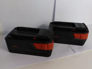 2x HILTI 36V 5.2Ah Power Tool Batteries - FAULTY - Refuse to Take Charge