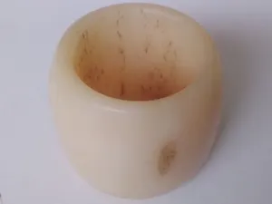 Antique Tibetan Yak  Bone Ring. Archers