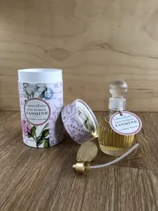 Crabtree & Evelyn Old World Jasmine Flower Water 100ml + atomizer Sprayer Opened