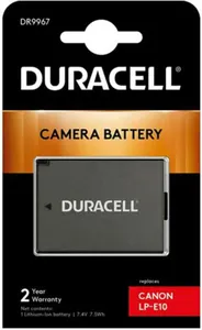 4 X LP-E10 Li-ion Battery for Canon Digital Camera by DURACELL  #DR9967