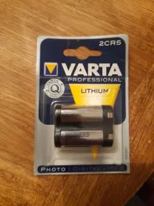 4x 2 Pack Varta 2CR5 Professional Photo Digital Mp3 Lithium Batteries