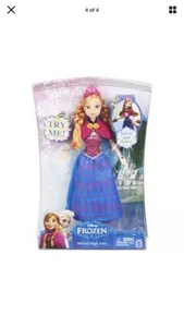 Disney Frozen Musical Magic Anna Light Up Doll NEW Sealed Batteries Incl.