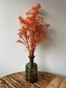 2 x Dried Orange Gypsophila Flowers bundle