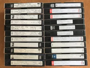 21 VHS Videos of Tennis Matches 1997-2000 Graf Seles Venus Serena Davenport etc