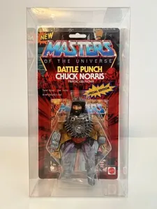 Custom Masters Of The Universe Action Figure MOTU Art Mattel Toy Chuck Norris