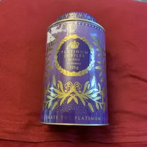 HM Queen Elizabeth Ⅱ / Official Platinum Jubilee Blend Tea Caddy 50 Bags 