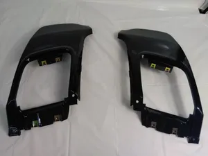 Black Rear Tailpipe Surrounds For Range Rover Evoque L538 10-17