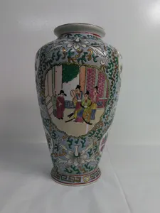 Chinese Porcelain Rose Vase